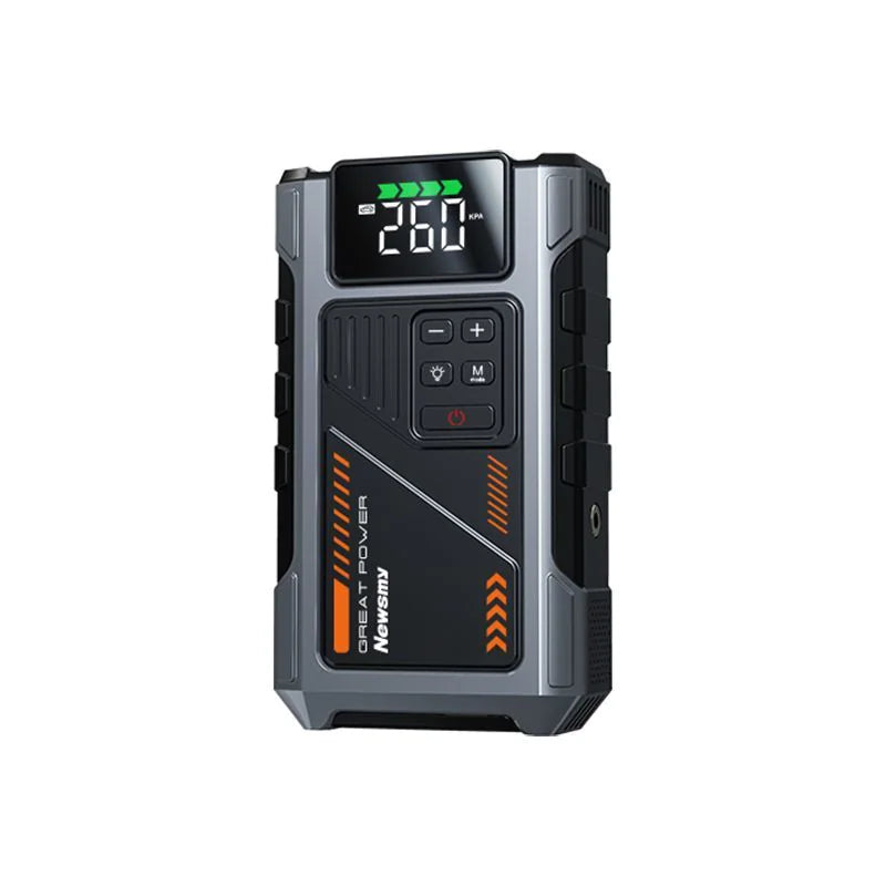 M5 Car Emergency Jump Starter with Air Compressor and Power Bank